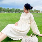 Đầm bầu phối ren