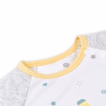 Bộ quần áo cộc tay cài vai tinh nghịch cho bé trai