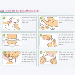 Bỉm tã dán Merries size Newborn