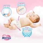 Bỉm tã dán Merries size M