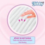 Bỉm tã dán Bobby size L, 68 miếng (9-13kg)