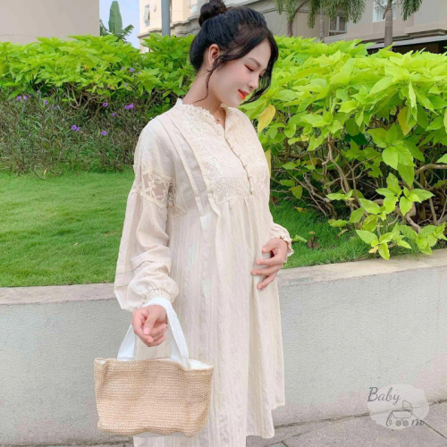 Đầm bầu phối ren