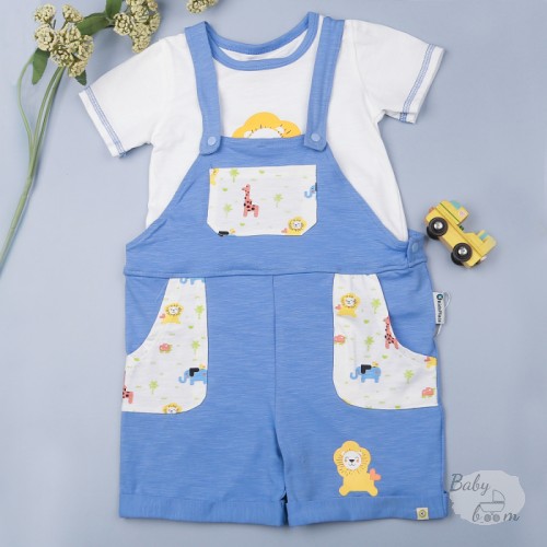 Set yếm bé trai sư tử 