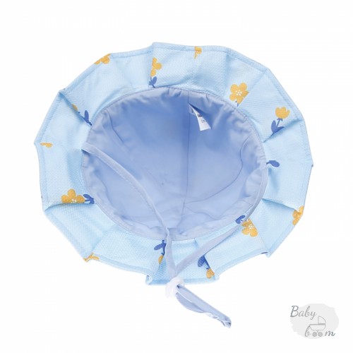 Mũ vành bé gái in hoa