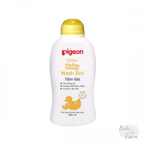 Tắm gội Pigeon dịu nhẹ hoa hướng dương 200ml (không Paraben)
