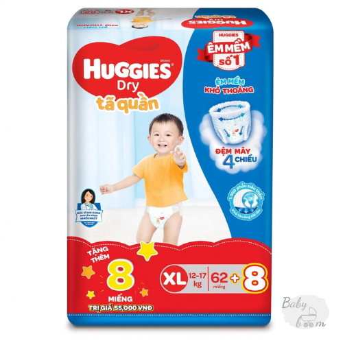 Tã quần Huggies size XL
