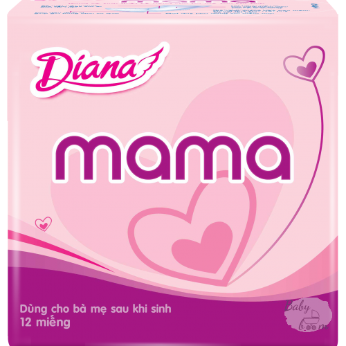 Băng vệ sinh Diana Mama 12 miếng