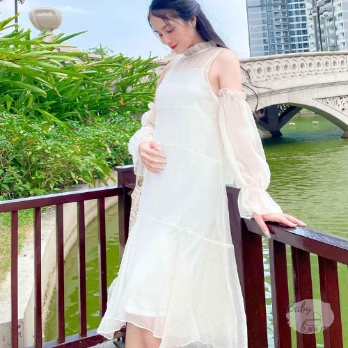 Đầm bầu tiểu thư