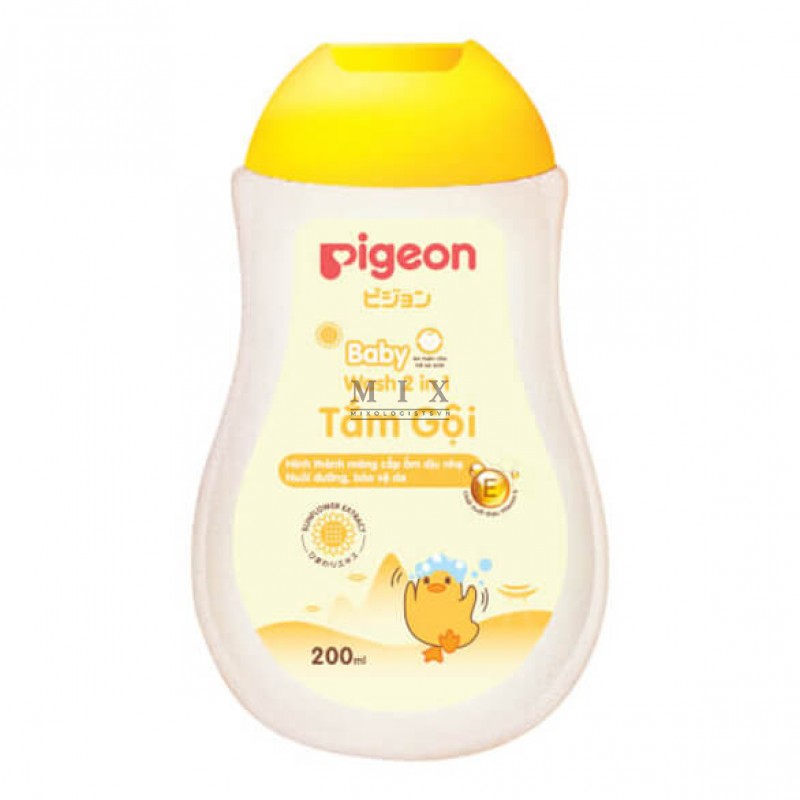 Tắm gội Pigeon dịu nhẹ hoa hướng dương 200ml (không Paraben)
