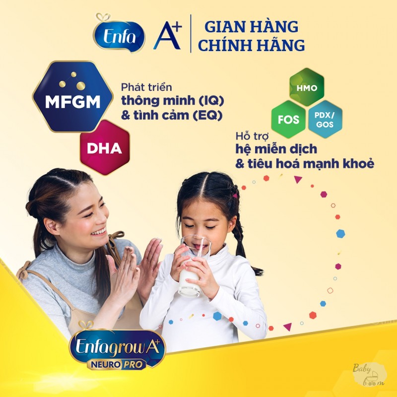 Sữa Enfagrow A+ số 4 1700g (2-6 tuổi) 2Flex 