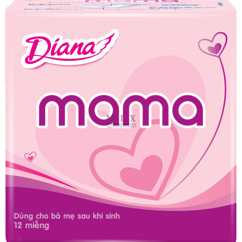 Băng vệ sinh Diana Mama 12 miếng